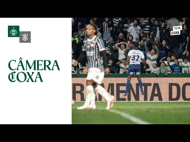 🎥 CÂMERA COXA | Coritiba 2x1 Corinthians, melhores momentos.