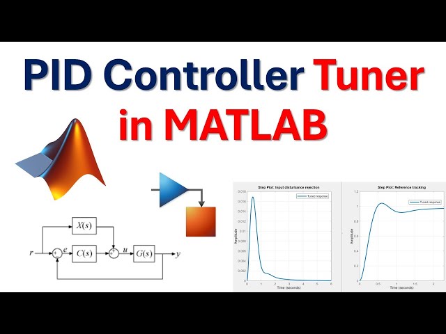 How to Use PID Controller Tuner App in MATLAB