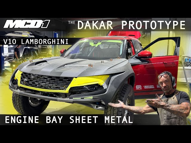 Dakar Prototype Gets New Fuel Cell and Rear Beauty Panels | Morgan Clarke Design