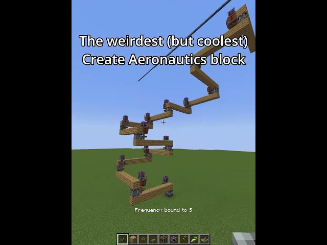 The weirdest (but coolest) Minecraft Create Mod block