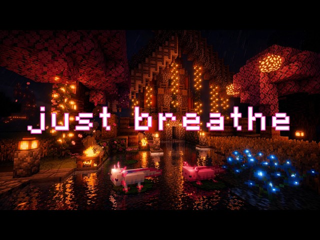 still can't switch off?.. (minecraft music w/ rain & fire)