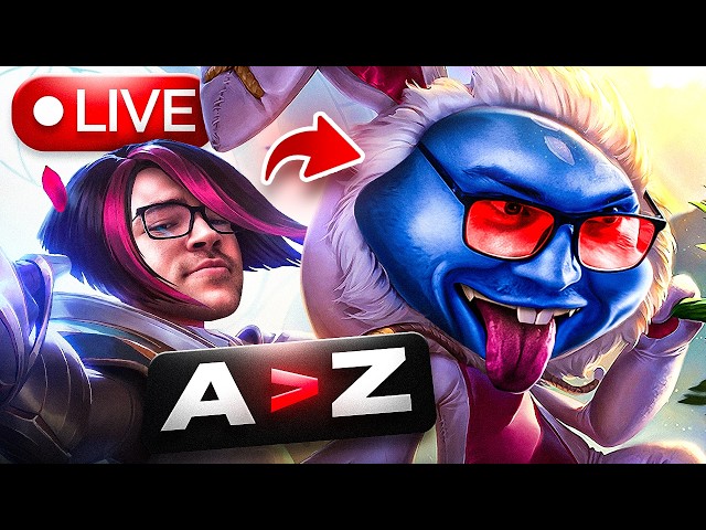 Starting the day at letter F for FIORA playing all champions in toplane till WIN!