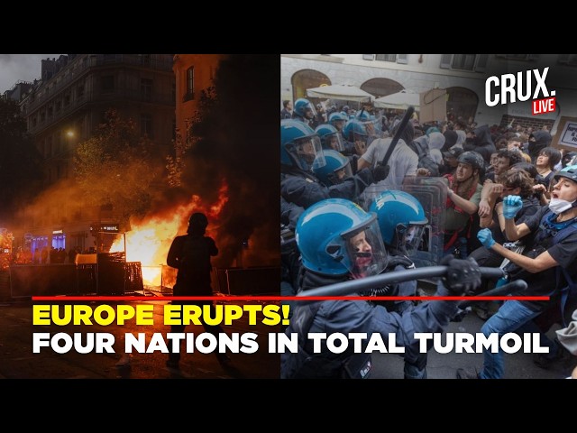 LIVE: Europe Burns! Cost-of-Living Protests Paralyze France, Italy, Albania & Greece