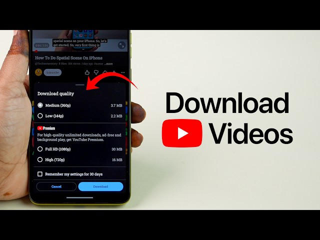 How To Download YouTube Videos On Phone?