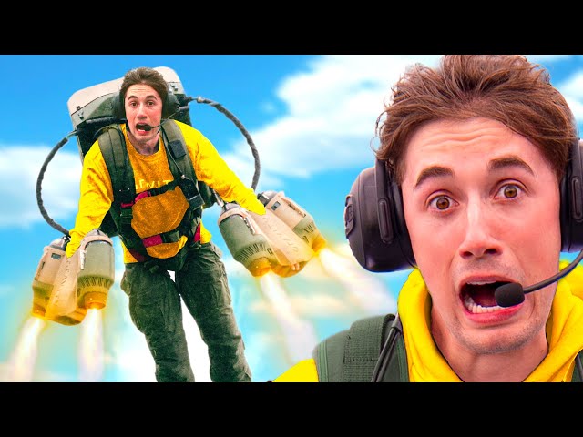 PROVO un JETPACK MILITARE che FA VOLARE!!