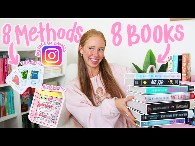 I Chose Every Book on my November TBR a Different Way! 📚