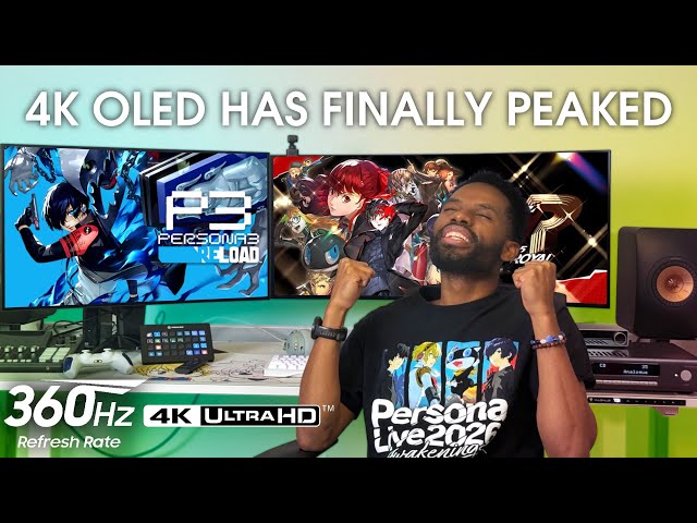 This Is The 4K OLED I've Been Waiting For 360Hz Is Almost Here