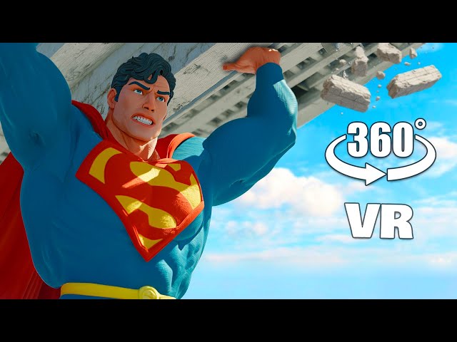 Superman in 360° VR