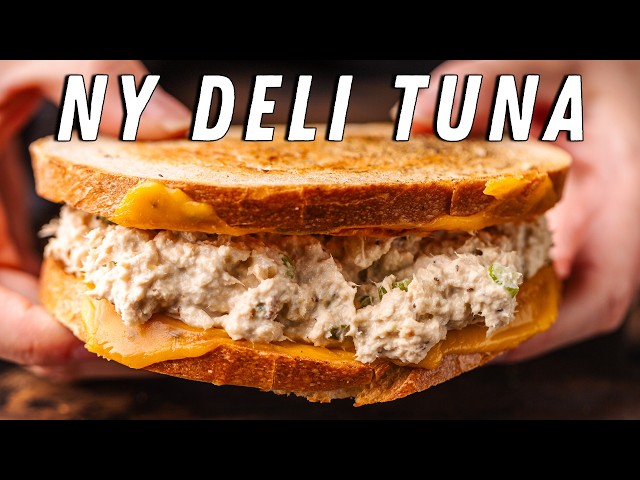 How To Make Real New York Deli Tuna Salad + The Best Tuna Melt!