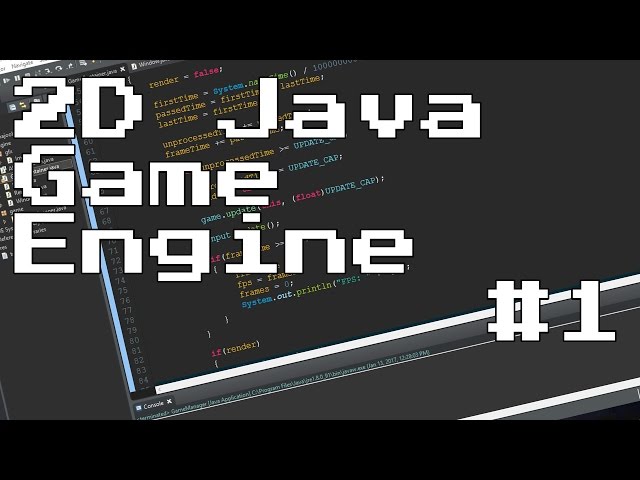 2D Java Game Engine #1 : Game Loop