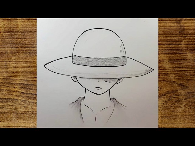 How to Draw Luffy Step by Step | One Piece Pencil Sketch Tutorial