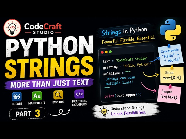 Python Strings - More Than just Text