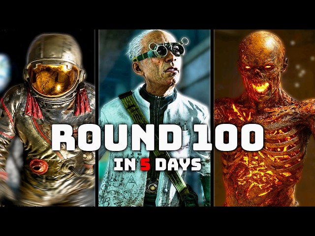 ROUND 100 ON EVERY BLACK OPS 1 ZOMBIES MAP IN 5 DAYS CHALLENGE!