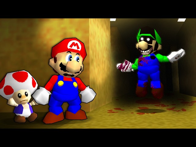MARIO 64 pero estoy ATRAPADO en LOS BACKROOMS