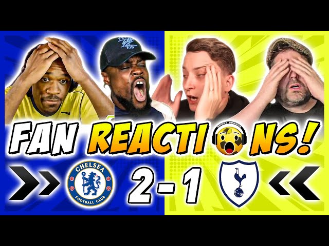 Spurs Fans DEPRESSED 😬 Reactions to Chelsea 2-1 Tottenham | Premier League Fan Reactions