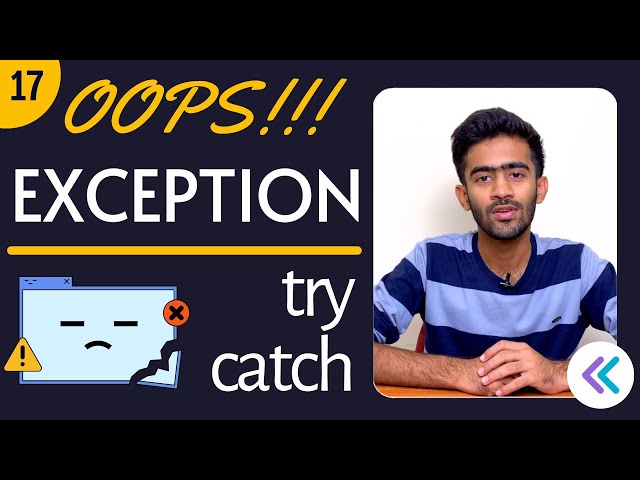 OOPs - Java Programming | Ep-17 | Exception Handling - try catch | Tamil | code io