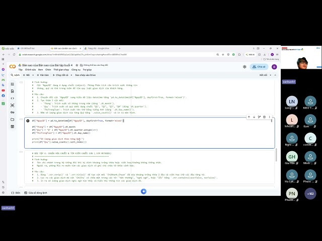 Buổi 5 - Bootcamp Python for Data analysis