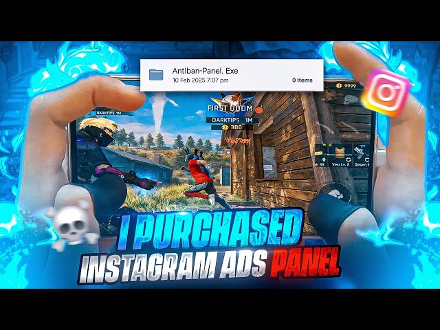 I Purchased Paid Panel From Instagram Ads & This Happened ☠️😳 | Best Headshot Panel Revealed 🔥 !!