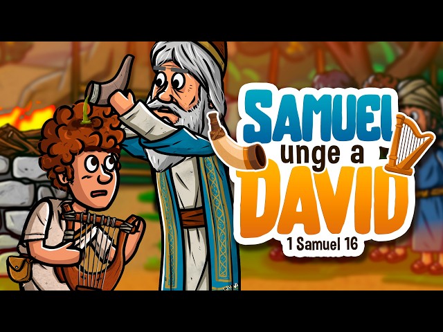 Samuel anoints David 👑🎶 | Bible Story | My First Bible | 56