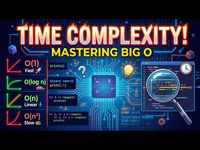 How to Find Time Complexity of ANY Algorithm (Step-by-Step Method) Part 1
