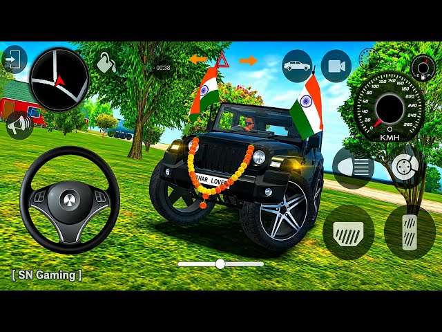 Modified Mahindra Thar Car Games: Indian Cars (Gadi Wala Game) - Car Games  Android Gameplay 2026
