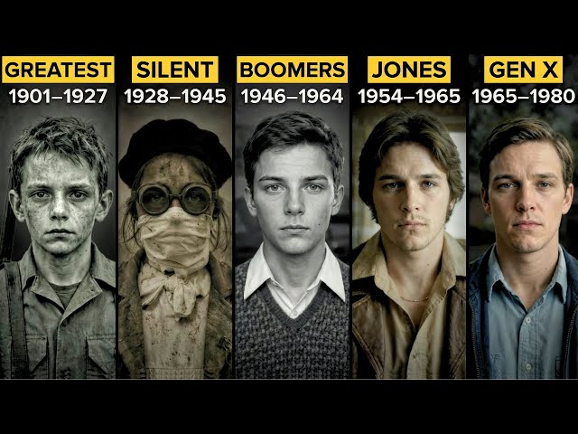 Every Generation Explained in 11 Minutes (1901 - 1980)