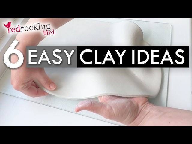 6 Easy Air Dry Clay Ideas for Beginners | Cute DIY Projects Anyone Can Make