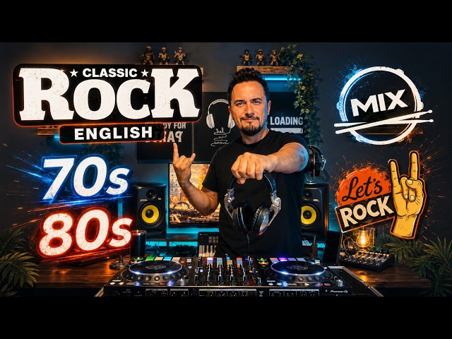 Rock Mix | 70s 80s | 🎵 Opus, Pink Floyd, Rolling Stones, Queen, Bon Jovi, Guns N Roses, Etc