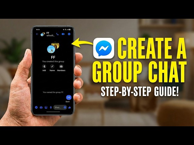 Create a Group Chat on Facebook Messenger (2026 Tutorial)