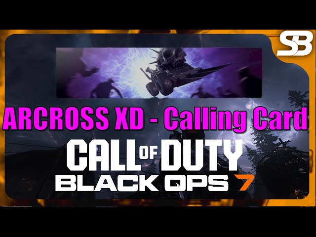 BO7 - ARCROSS XD Calling Card (Black Ops 7 Zombies Arcross XD Calling Card)