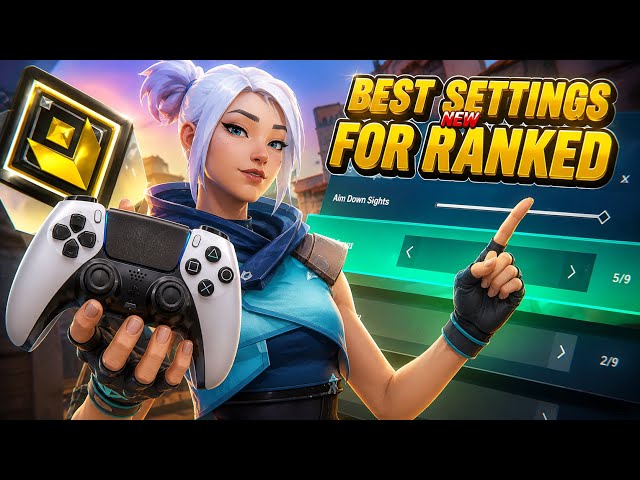 *NEW* THE #1 BEST CONSOLE VALORANT RADIANT SETTINGS & SENSITIVITY+CROSSHAIR-Valorant PS5 Radiant