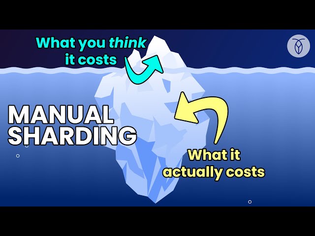 How NOT to scale your database // True cost of manual sharding.