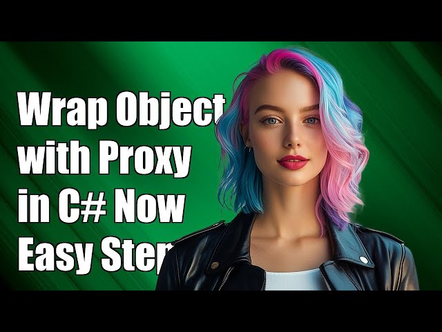 How to Wrap an Existing Object Instance with DispatchProxy in C#