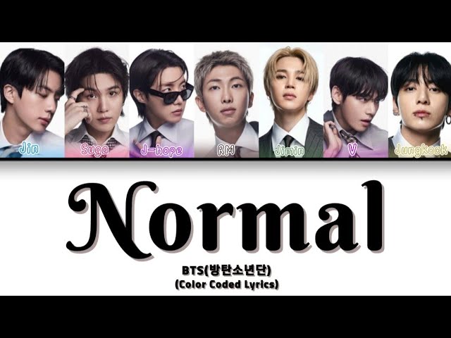 BTS(방탄소년단) |Normal| (Explicit ver.) [Color coded Lyrics]