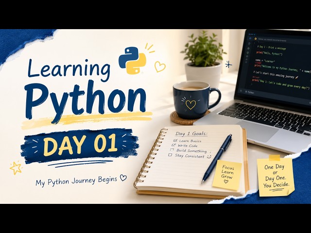 My First Vlog As A Python Developer Journey Begins
