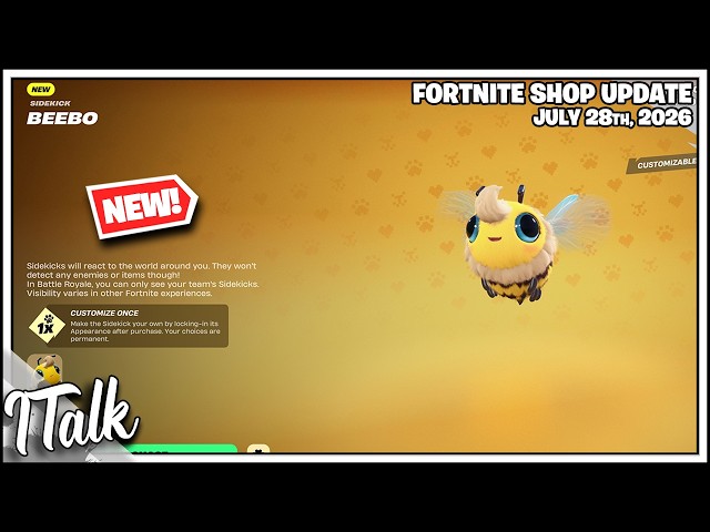 Fortnite Shop LOTS OF EMOTE RETURNS AND A BEE! [July 28th, 2026] (Fortnite Chapter 7)