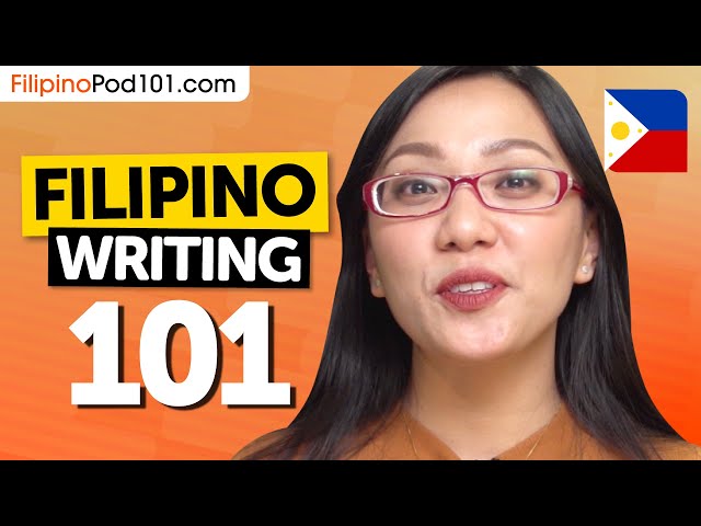 Learn to Write Filipino from Scratch