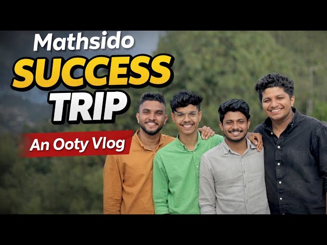 Mathsido Christmas Exam SUCCESS TRIP | Thanks to those who supported and stood by us ❤️