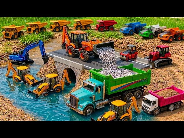 Diy Tractor Stuck In Mud With Parle G. Mini Science project Tractor Trolley video Ford Tractor 🚜🛻
