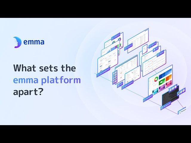 What sets the emma multi-cloud management platform apart