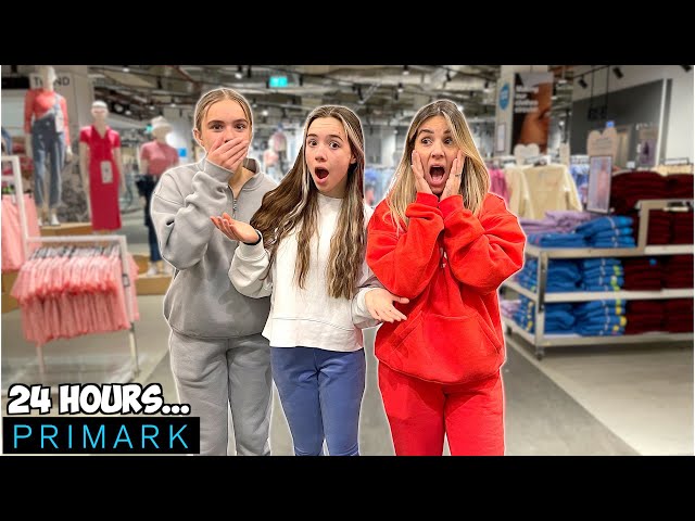 WE STAYED OVERNIGHT IN PRIMARK - 24 HOUR CHALLENGE