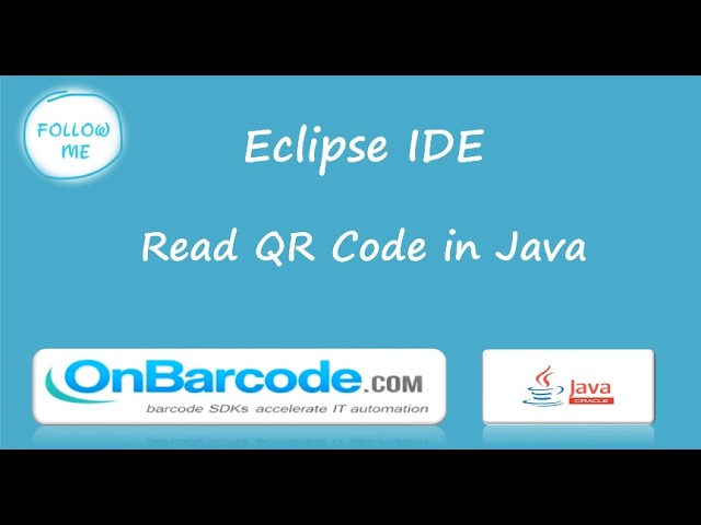 How to scan, read QR Code image using OnBarcode Java QR Code Reader library