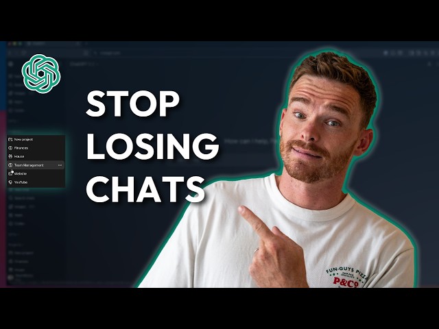How I Organise ChatGPT Projects to Get Better Results