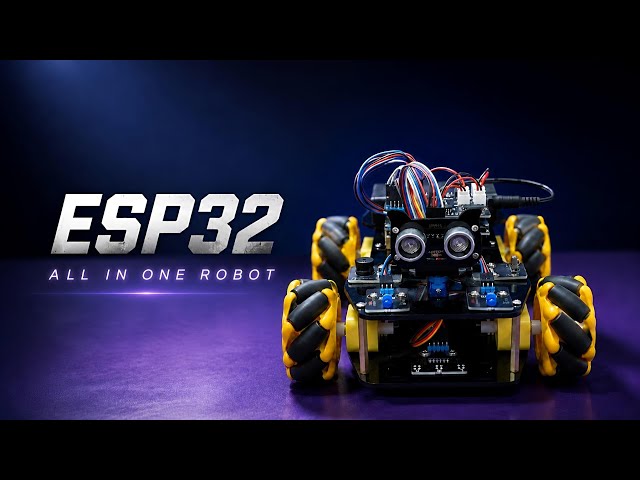 DIY ESP32 All-in-One Robot Car | ACEBOTT Smart Car