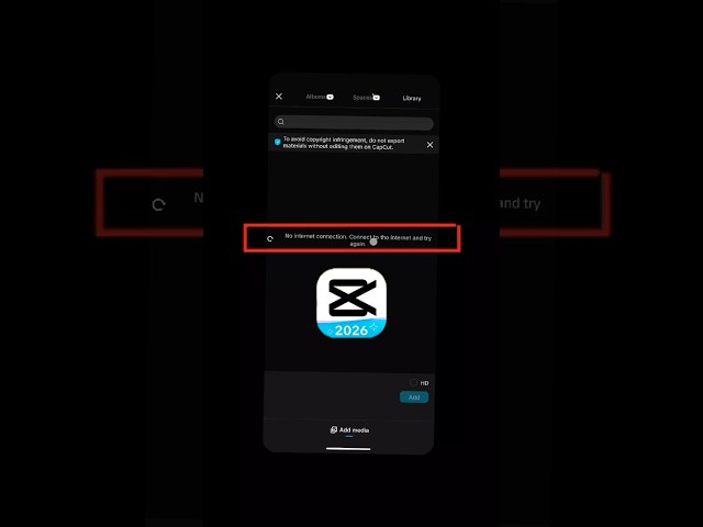 CapCut Pro New Update 2026 – No Internet Connection Problem Fix 100% #shorts