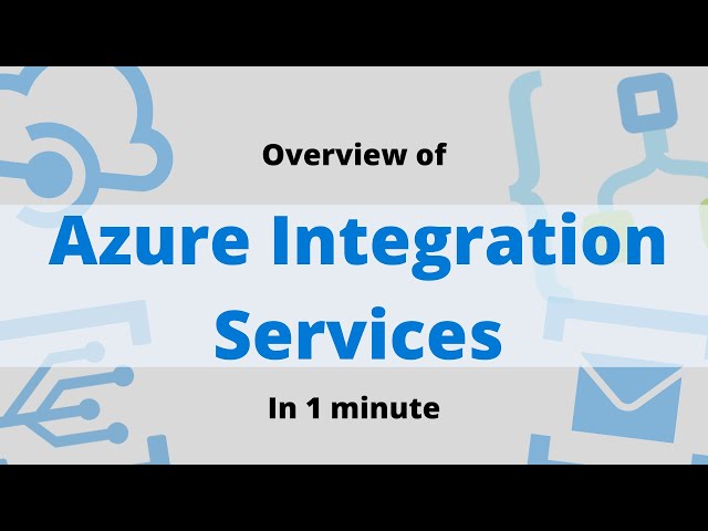What is Azure Integration Services? | 1 Minute Overview