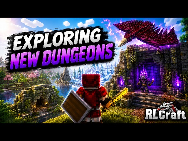 New Biomes, New Dungeons, New Problems In RLCraft #ep3