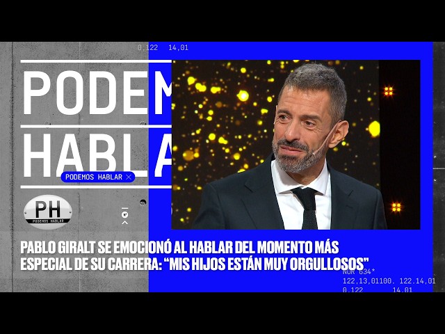 Pablo Giralt habló de los sacrificios que hizo por su carrera y se emocionó al hablar de sus hijos