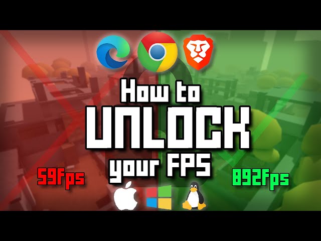 How to UNLOCK your FPS on ANY BROWSER (Windows, Mac, Linux)