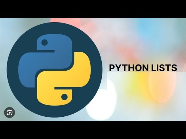 List in Python 01 Introduction